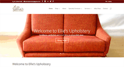 Desktop Screenshot of elliesupholstery.com.au