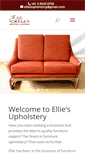 Mobile Screenshot of elliesupholstery.com.au